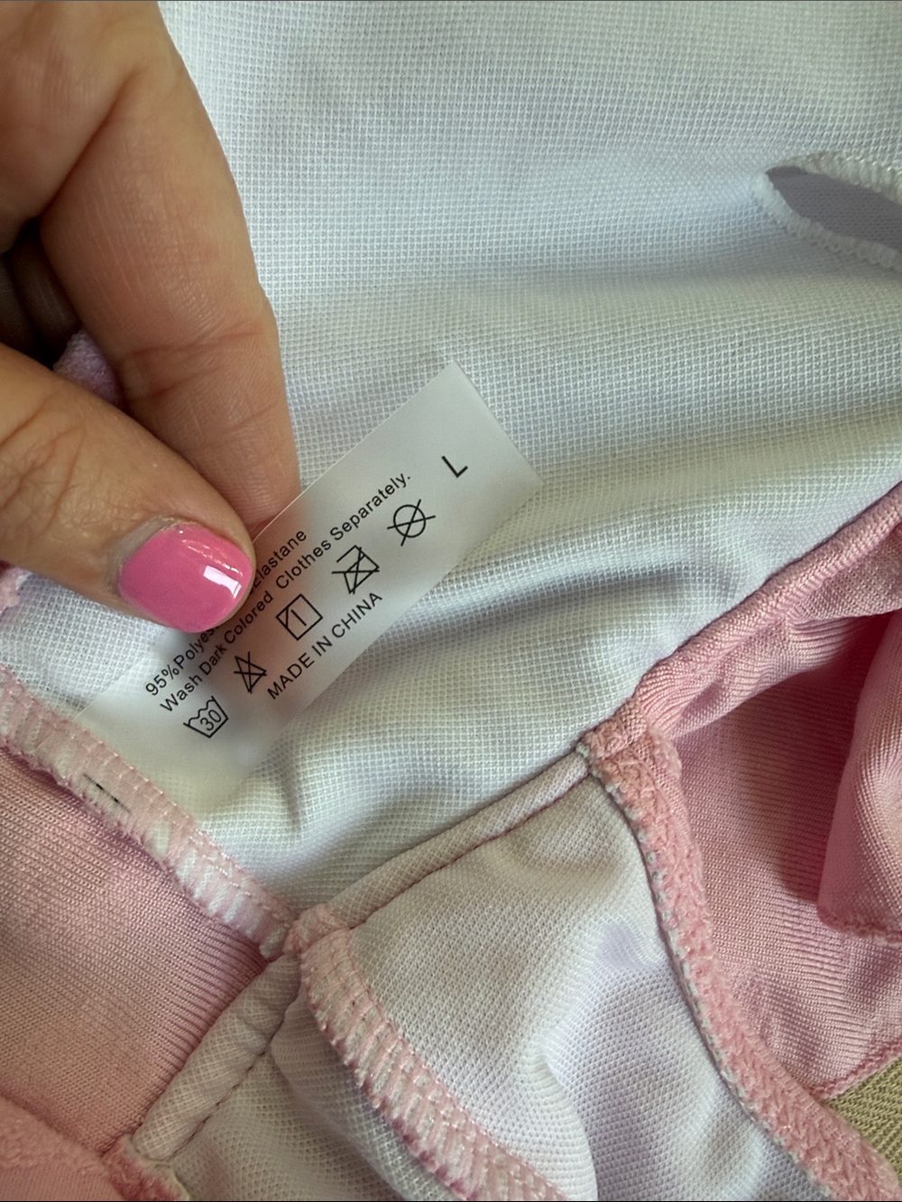 Pink Ruffle One-Piece Swimsuit - Picture 7 of 9